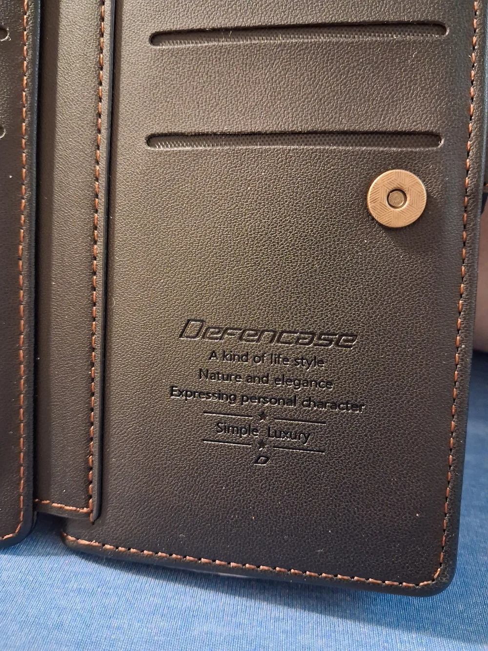 Defencase Samsung Galaxy A16 5G RFID Wallet Case Black Card Holder New